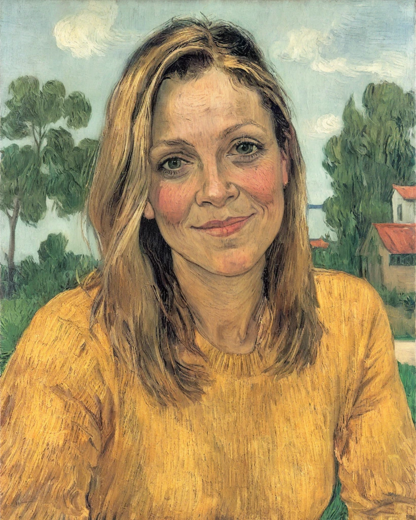 Ergebnis im Stil von Van Gogh