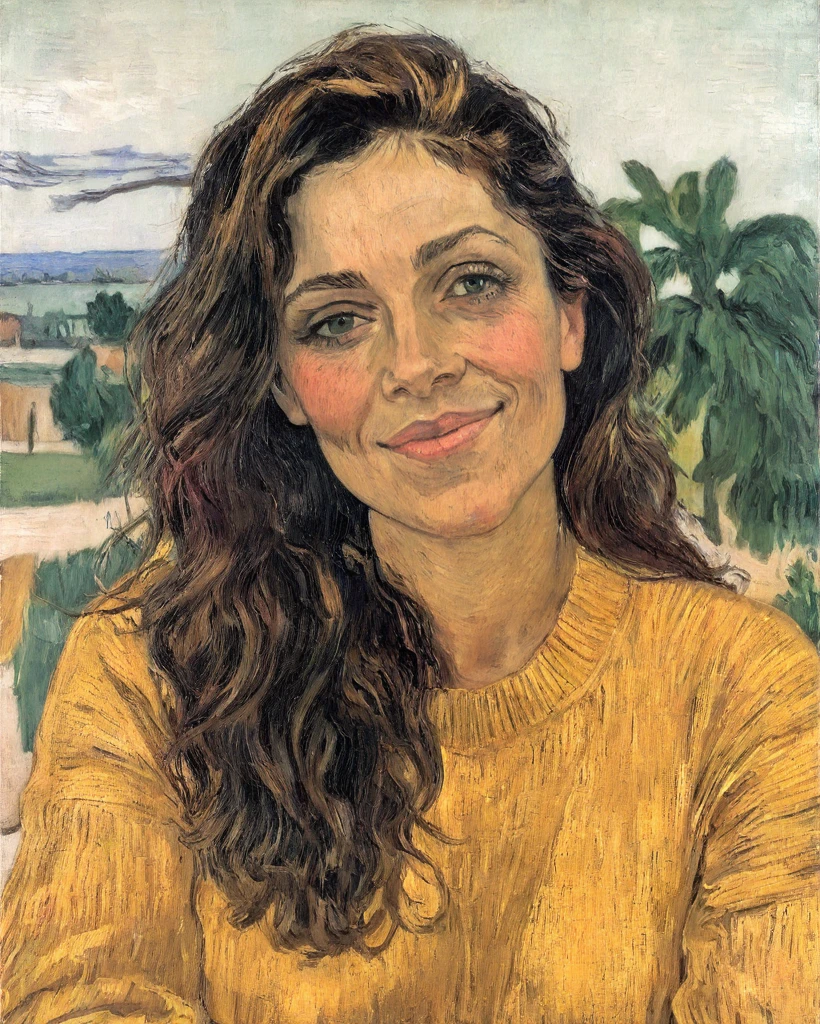 Resultado al estilo de Van Gogh